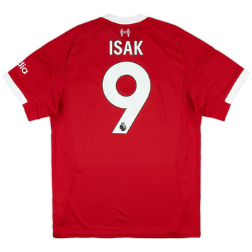 2025-26 Liverpool Home Shirt Isak #9
