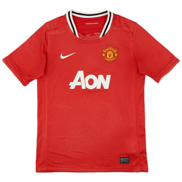2011-12 Manchester United Home Shirt - 6/10 - (L.Boys)