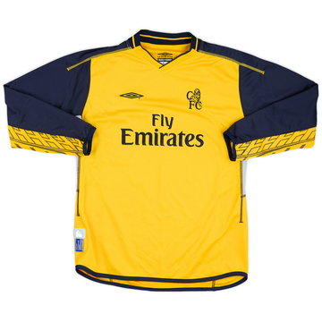 2002-03 Chelsea GK Shirt - 7/10 - (L.Boys)
