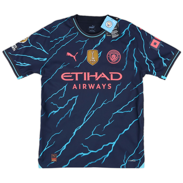 2023-24 Manchester City Player Issue Third Shirt