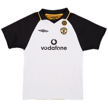 2001-02 Manchester United Centenary Away/Third Shirt - 8/10 - (6-7 Years)