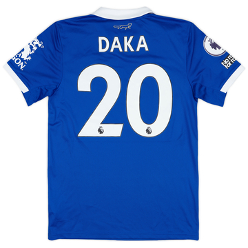 2022-23 Leicester Match Issue Home Shirt Daka #20