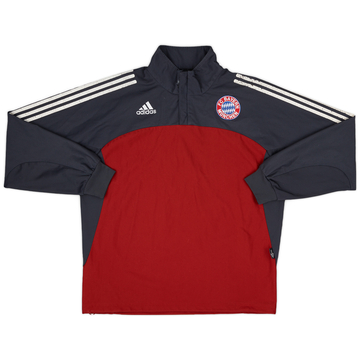 2002-03 Bayern Munich adidas 1/4 Zip Drill Top - 6/10 - (L/XL)