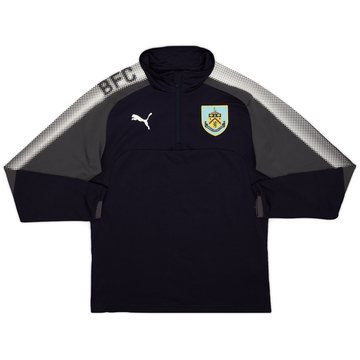 2017-18 Burnley Puma 1/4 Zip Sweat Top - 8/10 - (S)