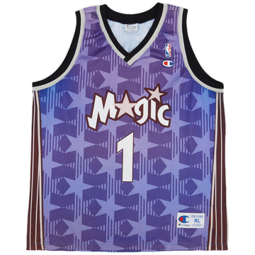 2000-03 Orlando Magic McGrady #1 Champion Away Jersey - 5/10 - (XL)