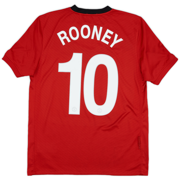 2009-10 Manchester United Home Shirt Rooney #10 - 6/10 - (M)
