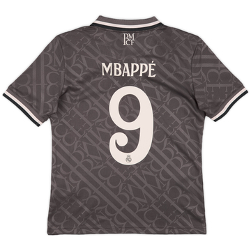 2024-25 Real Madrid Third Shirt Mbappe #9 (KIDS)