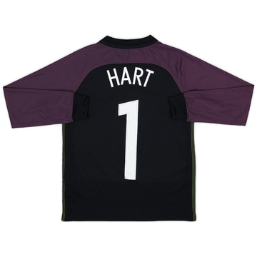 2016-18 England GK Shirt Hart #1 - 8/10 - (M.Boys)