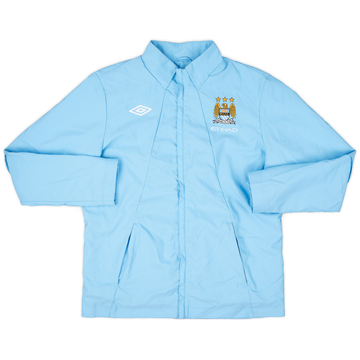 2010-11 Manchester City Umbro Coach Jacket - 8/10 - (L)