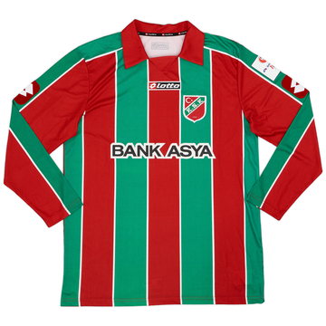2011-12 Karsiyaka Home L/S Shirt - 9/10 - (XL)