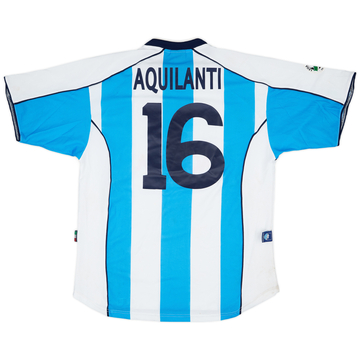 2003-04 Pescara Match Issue Home Shirt Aquilanti #16
