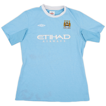 2009-10 Manchester City Home Shirt - 5/10 - (Women's L)