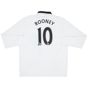 2014-15 Manchester United Away L/S Shirt Rooney #10 - 6/10 - (XL)