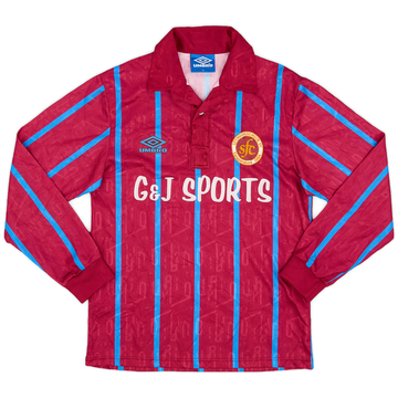1993-95 Stenhousemuir Home L/S Shirt - 9/10 - (S)