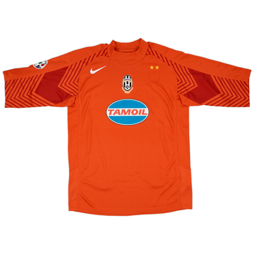 2005-06 Juventus Match Issue GK S/S Shirt #12