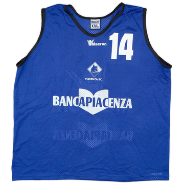 2005-06 Piacenza Macron Player Issue Training Vest #14 - 6/10 - (XXL)