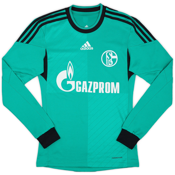2013-15 Schalke Player Issue Third L/S Shirt - 9/10 - (S)