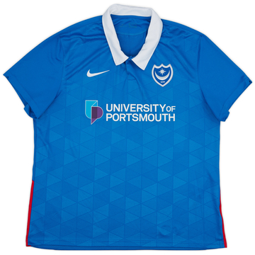 2020-21 Portsmouth Home Shirt - 9/10 - (XXL)