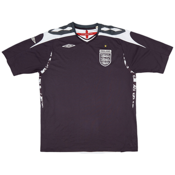 2008-10 England GK S/S Shirt - 8/10 - (XL)