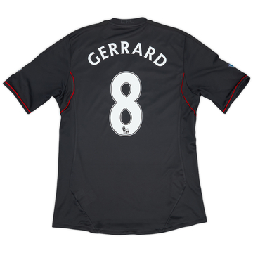 2011-12 Liverpool Away Shirt Gerrard #8 - 5/10 - (S)