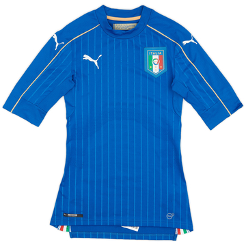 2016-17 Italy Player Issue (ACTV Fit) Home Shirt - 10/10 - (S)