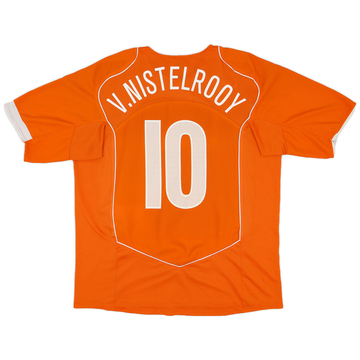 2004-06 Netherlands Home Shirt V.Nistelrooy #10VS