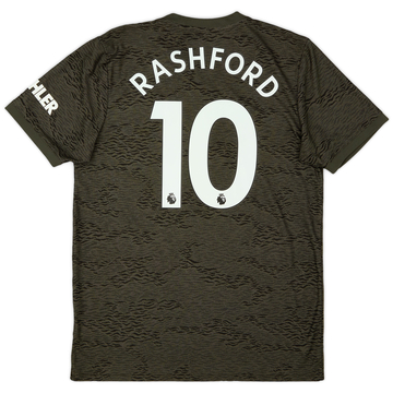 2020-21 Manchester United Away Shirt Rashford #10 - 10/10 - (L)