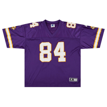 1998 Minnesota Vikings Moss #84 Authentic Starter Jersey (Home) XXL
