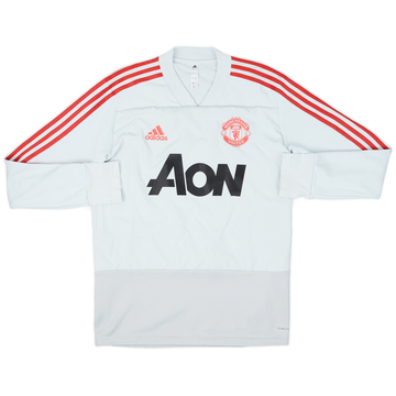 2018-19 Manchester United adidas Sweat Top - 5/10 - (S)