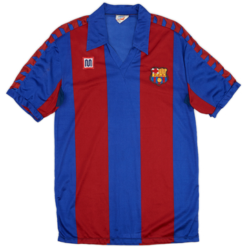 1984-89 Barcelona Home Shirt - 8/10 - (M)