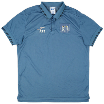 2020-21 Anderlecht Player Issue Joma Polo Shirt '63B' - 9/10 - (M)
