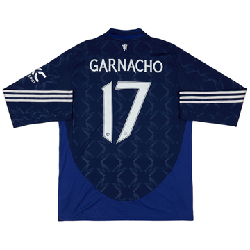 2024-25 Manchester United Away L/S Shirt Garnacho #17