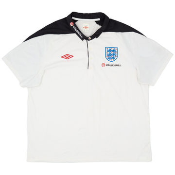 2012 England Umbro Polo Shirt - 9/10 - (XXL)