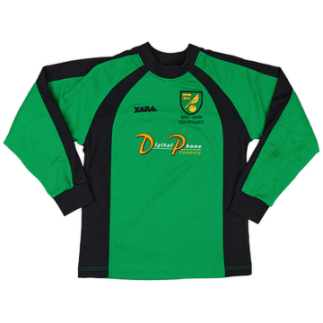 2002-03 Norwich GK Shirt - 7/10 - (M.Boys)