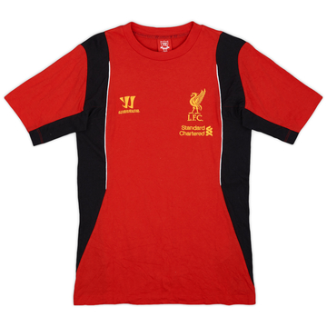 2012-13 Liverpool Warrior Cotton Tee - 9/10 - (S)