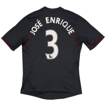 2011-12 Liverpool Away Shirt Jose Enrique #3 - 6/10 - (M)