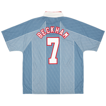 1996-97 England Away Shirt Shearer #9 - 8/10 - (XL)