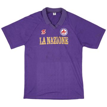 1989-90 Fiorentina Home Shirt - 6/10 - (XL)