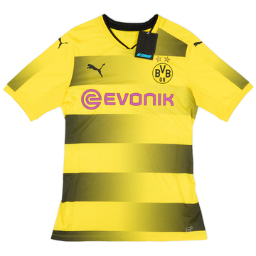 2017-18 Borussia Dortmund Player Issue ACTV Fit Home Shirt