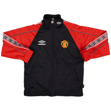 1998-00 Manchester United Umbro Track Jacket - 8/10 - (8-9 Years)