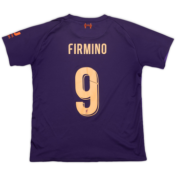 2018-19 Liverpool Away Shirt Firmino #9 - 8/10 - (6-7 Years)
