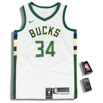 2017-23 Milwaukee Bucks Antetokounmpo #34 Nike Swingman Jersey (Home) S - W/Tags