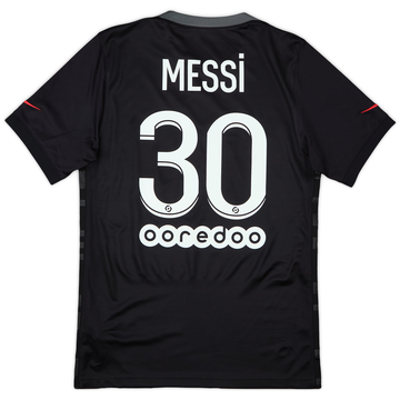 2021-22 Paris Saint-Germain Third Shirt Messi #30 - 9/10 - (S)