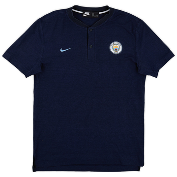 2018-19 Manchester City Nike Polo Shirt - 9/10 - (L)