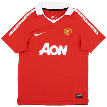 2010-11 Manchester United Home Shirt - 7/10 - (M.Boys)
