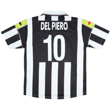 2000-01 Juventus CiaoWeb Home Shirt Del Piero #10 (XL)