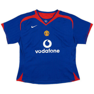 2005-06 Manchester United Away Shirt - 9/10 - (XL.Boys)