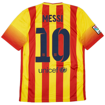 2013-15 Barcelona Away Shirt Messi #10 - 7/10 - (S)