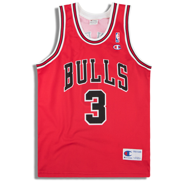 2001-06 Chicago Bulls Chandler #3 Champion Jersey (Away) Y