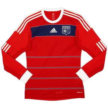 2013-14 Lyon Player Issue Away L/S Shirt - 10/10 - (S)